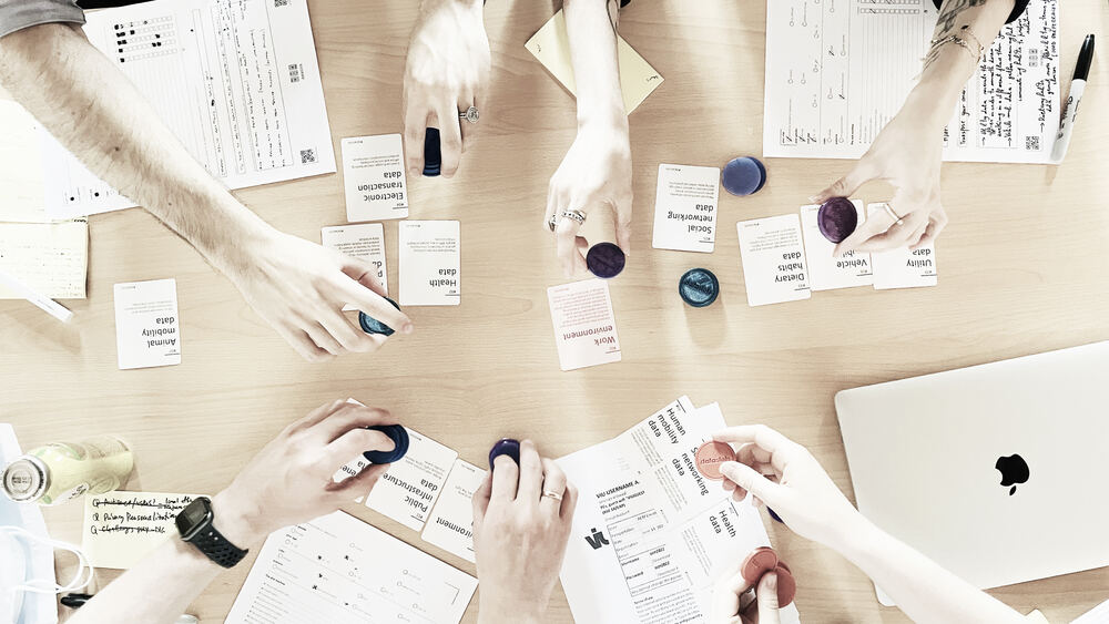 Data Slots — workshop card game, MIT Senseable City Lab